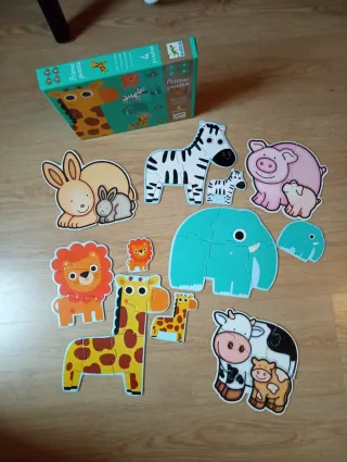 Puzzles de animales para niños