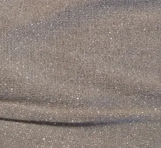 Vestido plateado brillante MANGO talla M