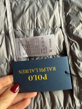 Plumífero Polo Ralph Lauren Gris