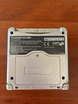 Game Boy Advance SP Edizione Mario + caricatore