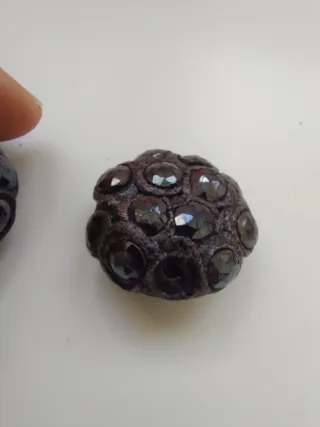 4 Botones Antiguos Abrigo Años 30