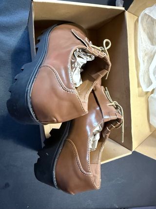 Zapato H&D Mujer Talla 39 Marrón