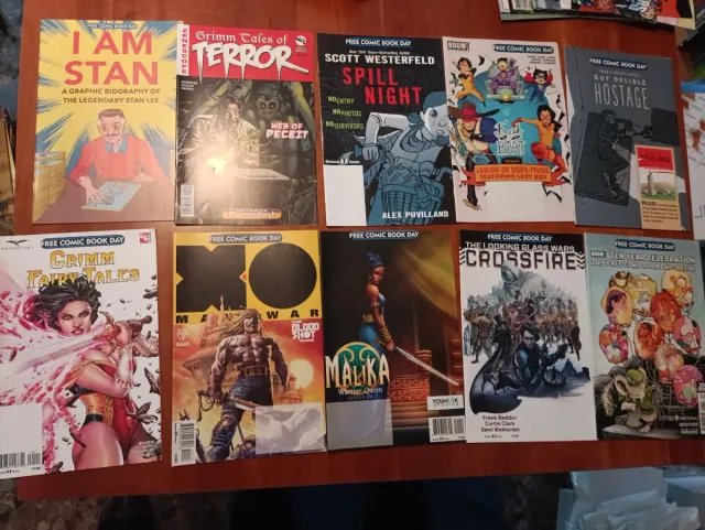 Lote free Comic Book Day