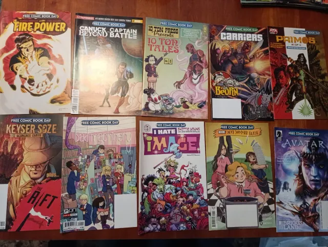 Lote free Comic Book Day