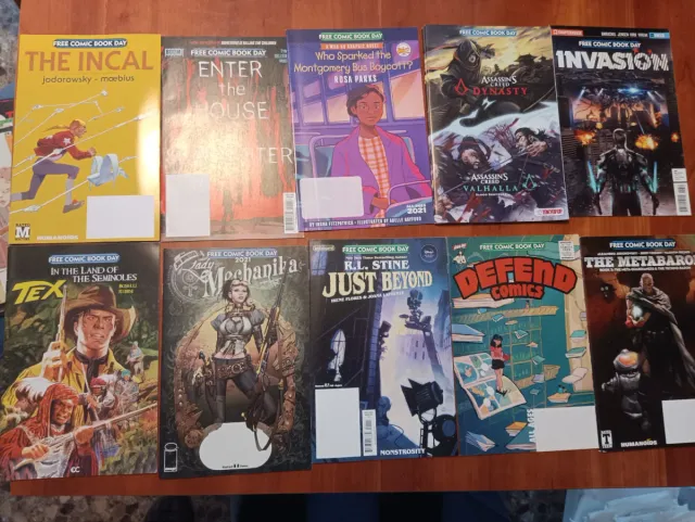 Lote free Comic Book Day