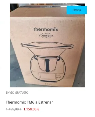 Thermomix TM6 a Estrenar
