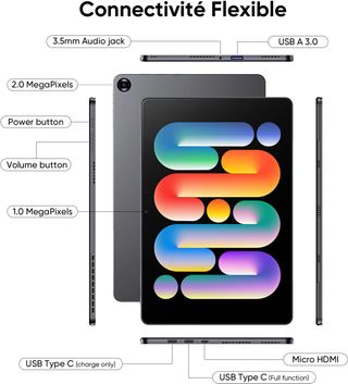 Portátil/Tableta 2 en 1 con Teclado