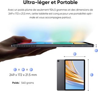 Portátil/Tableta 2 en 1 con Teclado