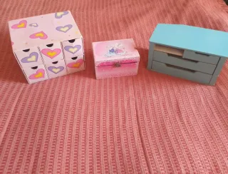 Lote joyeros decorativos