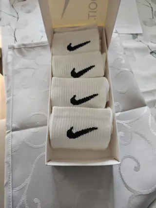 Calcetines Nike Blancos (Pack 4)
