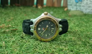 TAG Heuer Profesional Negro/Dorado