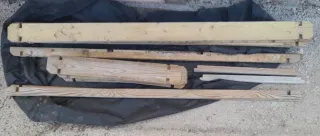 Jardinera de madera