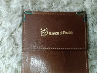 Portafoglio uomo in pelle marrone