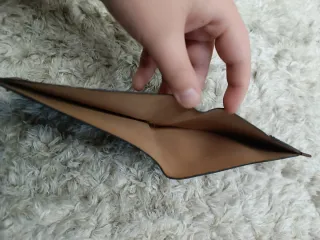 Portafoglio uomo in pelle marrone