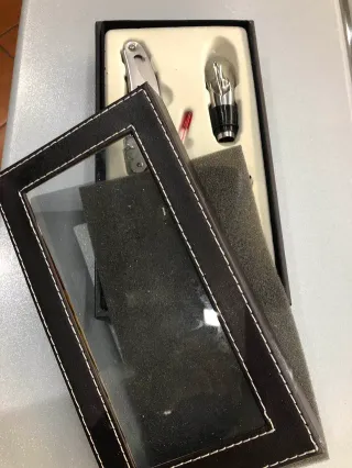 Set Enologo Sommelier Accessori Vino Scatola