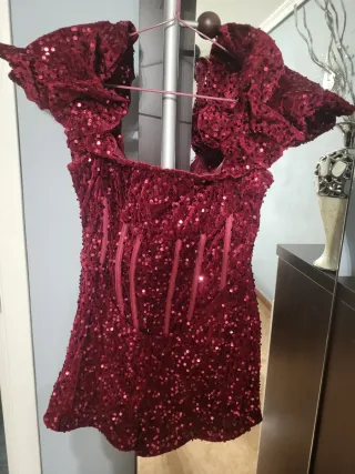 Mono Fiesta Terciopelo Rojo