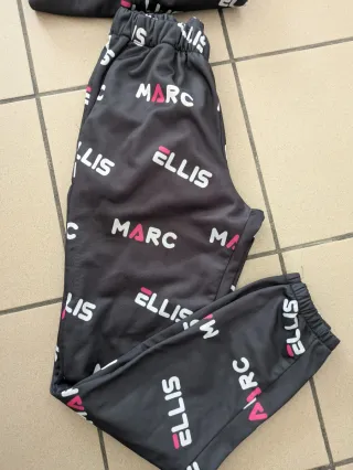 Tuta Marc Ellis ragazza acetata grigia come nuova