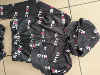 Tuta Marc Ellis ragazza acetata grigia come nuova