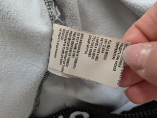 Tuta Marc Ellis ragazza acetata grigia come nuova