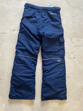 Pantalón de esquí para niño/a azul Columbia 10años