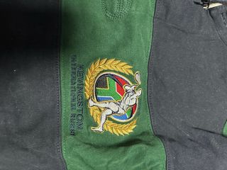 Polo Rugby Rayas Rojas y Blancas Talla XL Verde XL