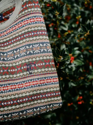 Jersey Fair Isle | Basil