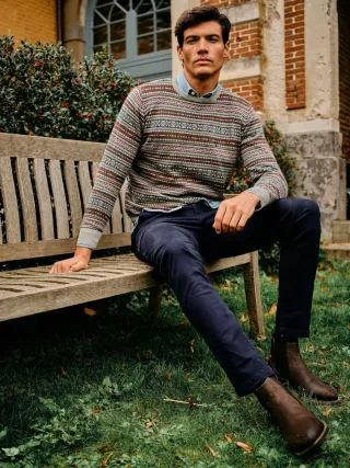 Jersey Fair Isle | Basil