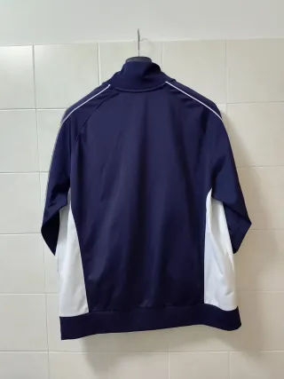 Felpa uomo Puma blu e bianca