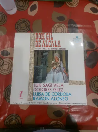 Vinilo Don Gil de Alcala Ópera Bufa