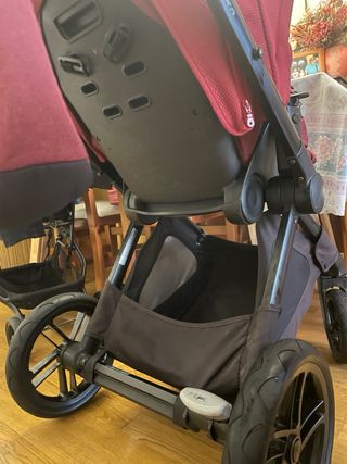 Dúo Cochecito Jané Muum Rojo