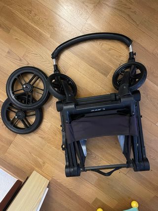 Dúo Cochecito Jané Muum Rojo