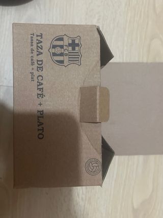 Taza Café + Plato FCB Barça (Nuevo)