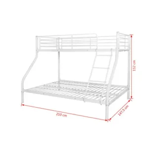 Litera Metálica para 3 Personas