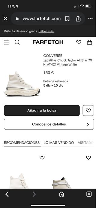 Converse AT-CX Talla 36