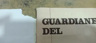 Álbum Guardianes del Espacio 1967 FALTA 1 CROMO