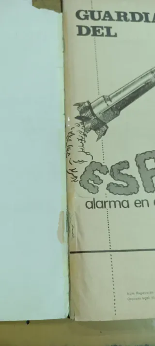 Álbum Guardianes del Espacio 1967 FALTA 1 CROMO