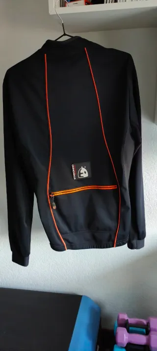 Chaqueta Ciclismo Etxeondo Talla L Negra