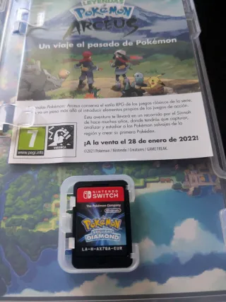 Pokémon Diamante Brillante Nintendo Switch.