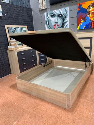 Canapé abatible madera y tela desde 176.99€