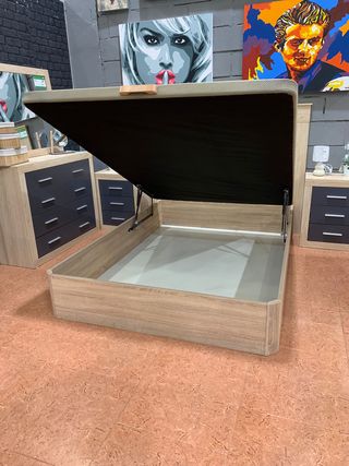 Canapé abatible madera y tela desde 176.99€