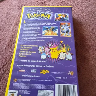 Película Pokémon Mewtwo vs Mew VHS