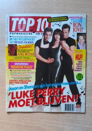 Revista Top 10 1993 Michael Jackson Neverland