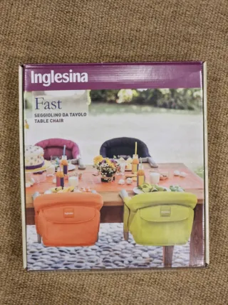 Trona portátil Inglesina Fast Naranja