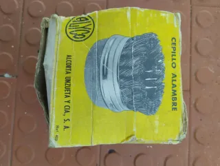 Cepillo Alambre Retorcido Alyco Mod. Titan