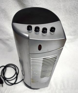 Ventilador Orbegozo plateado