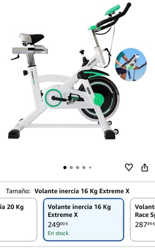 Bicicleta Spinning ergonómica Cecotec Dynamic