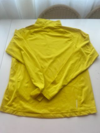 The North Face Camiseta Larga Amarilla