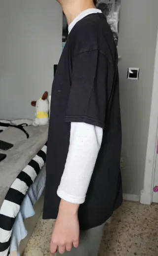 Camiseta Negra Bakugou Anime