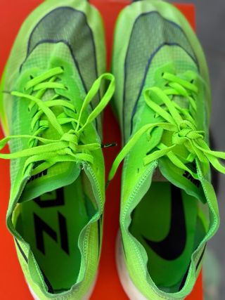 Nike Vaporfly Verde y Blanco