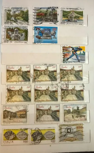 Lotto francobolli Italia vari